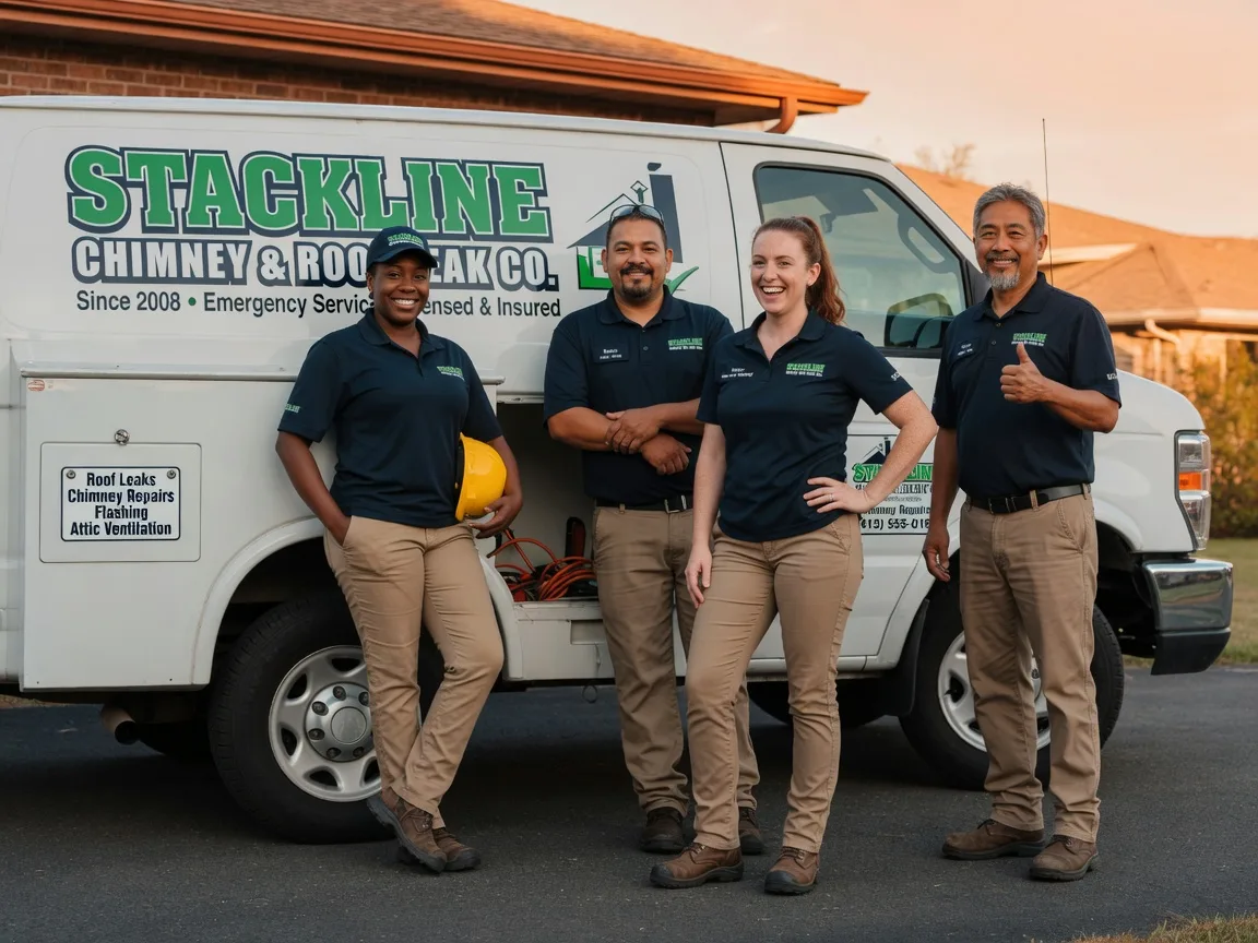 Chimney flashing repair company in Oberlin, KS